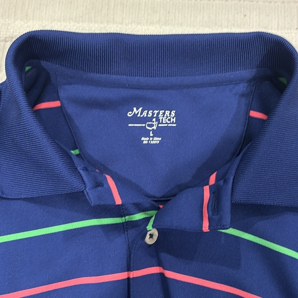 Masters Tech Mens Polo Large - Picture 4 of 6